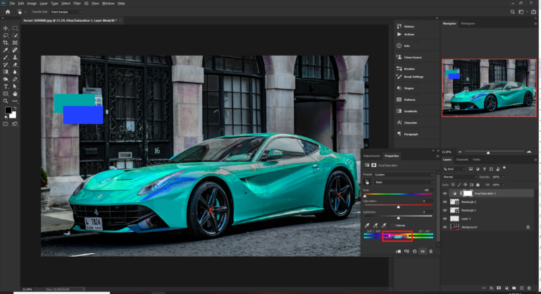 How to Change Car Color in Photoshop | The Digital Art World